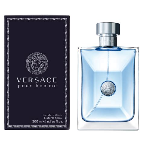 versace pour homme 200ml uk|Versace aftershave 200ml.